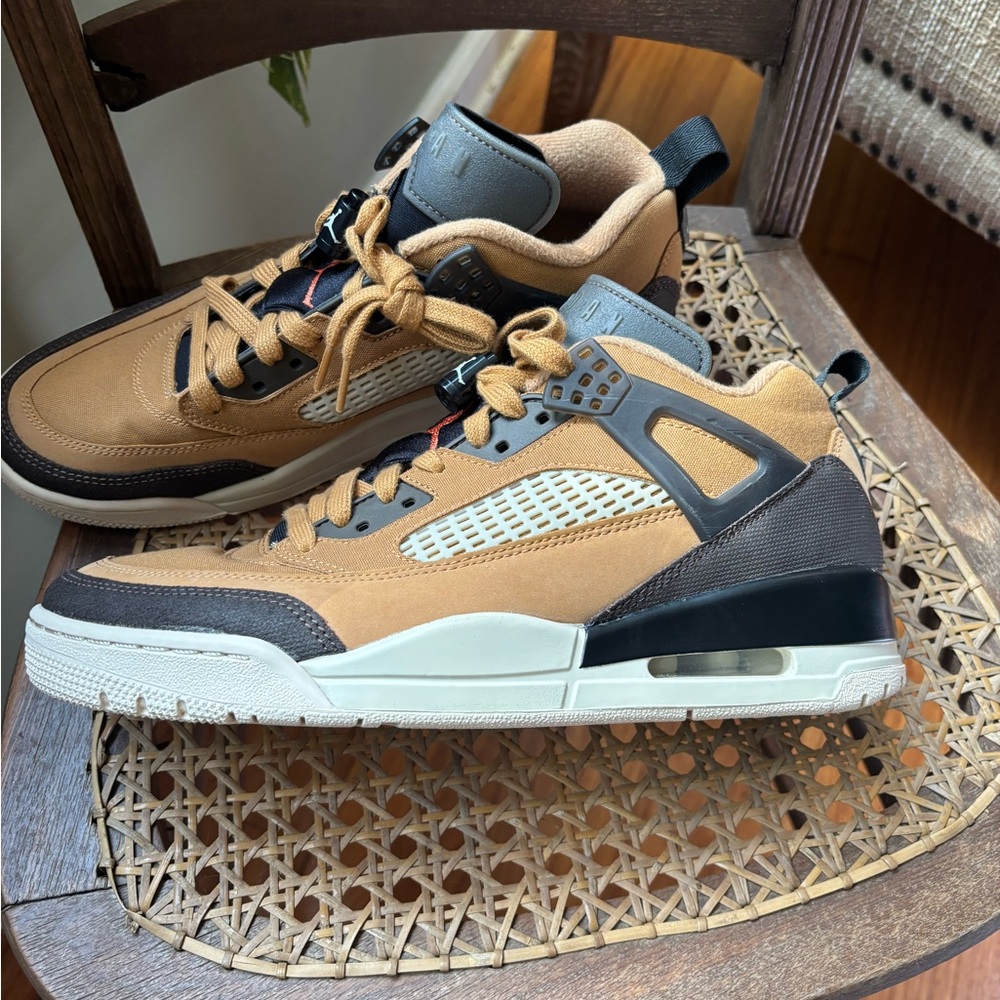 Jordan Tan and Black Sneakers